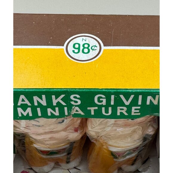 Vintage 1965 Capri Thanksgiving Decor Candles NIB Native American Indian - Picture 11 of 11